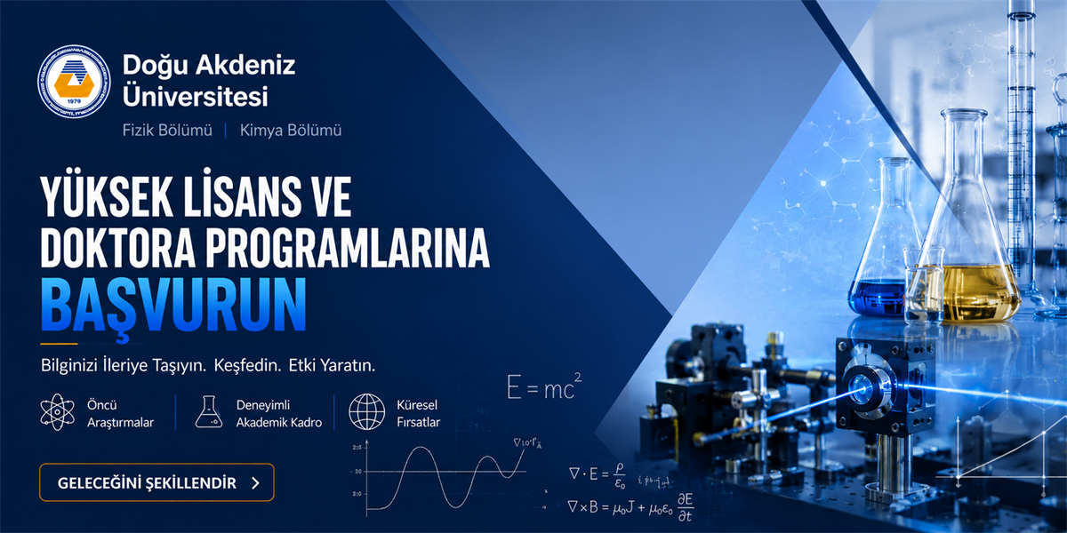 Master/Doktora programlarımıza başvurunuz