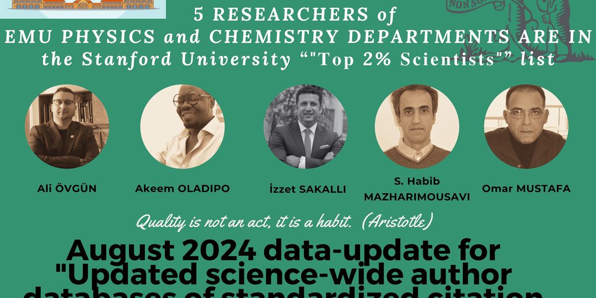 Stanford Üniversitesi: Dünyanın En Seçkin Bilim Adamları Listesi; 5