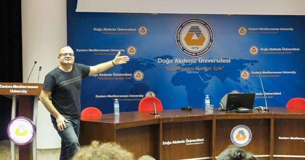 Famous Turkish Physicist Prof. Dr. Bayram Tekin Delivers Presentation at EMU